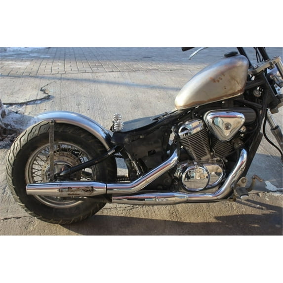 Modified 18cm 1.6MM Steel Plate Rear Fender for Honda Shadow 400 600 VLX 400 600