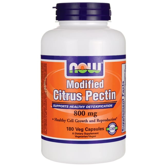 Modified Citrus Pectin, 800 mg, 180 Veg Capsules, NOW Foods