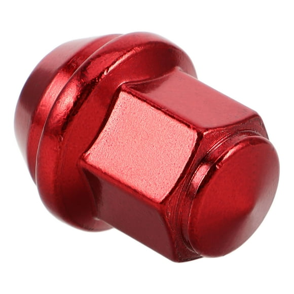 Modified Nut Side Door Nuts Hub Nut 3.50X3.00X3.00CM Red