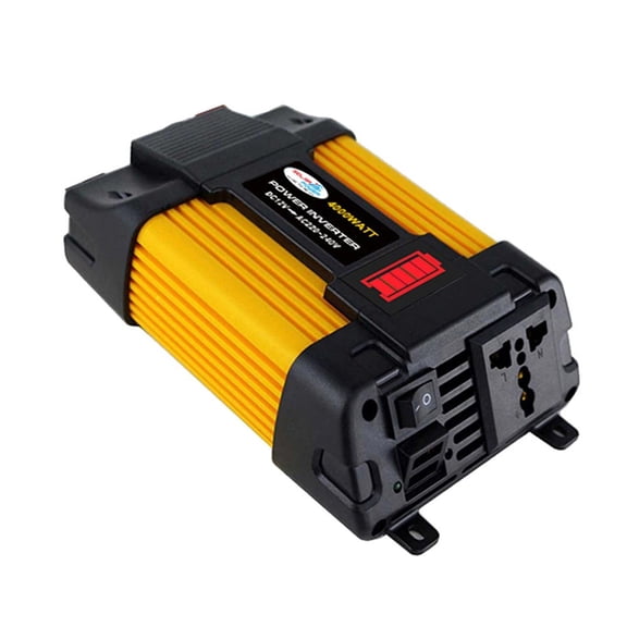 Modified Sine Wave Inverter 6000W Peak Uninterruptible 12V 220 Inverter 12V 230 Pure Sine Modified Sin Wave With Car Charger Power Supply 500W PowerBank ,Fast and Efficient