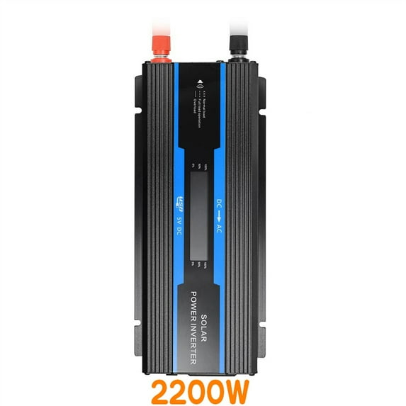 Modified Sine Wave Power Inverter 1200-2600W Inverter 12V-220 Power Converter With USB Charger Modified Pure Sine Voltage Relay 230 For Home Power Supply Unit ,Powerful Output