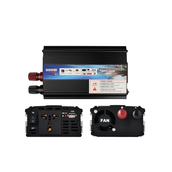 Modified Sine Wave Power Inverter Adapter From 12V To 220 Inverter Sine Wave 2000W Car Inverter 12V 220 Uninterruptible Power Supply 220 To The House - Safe & Quiet