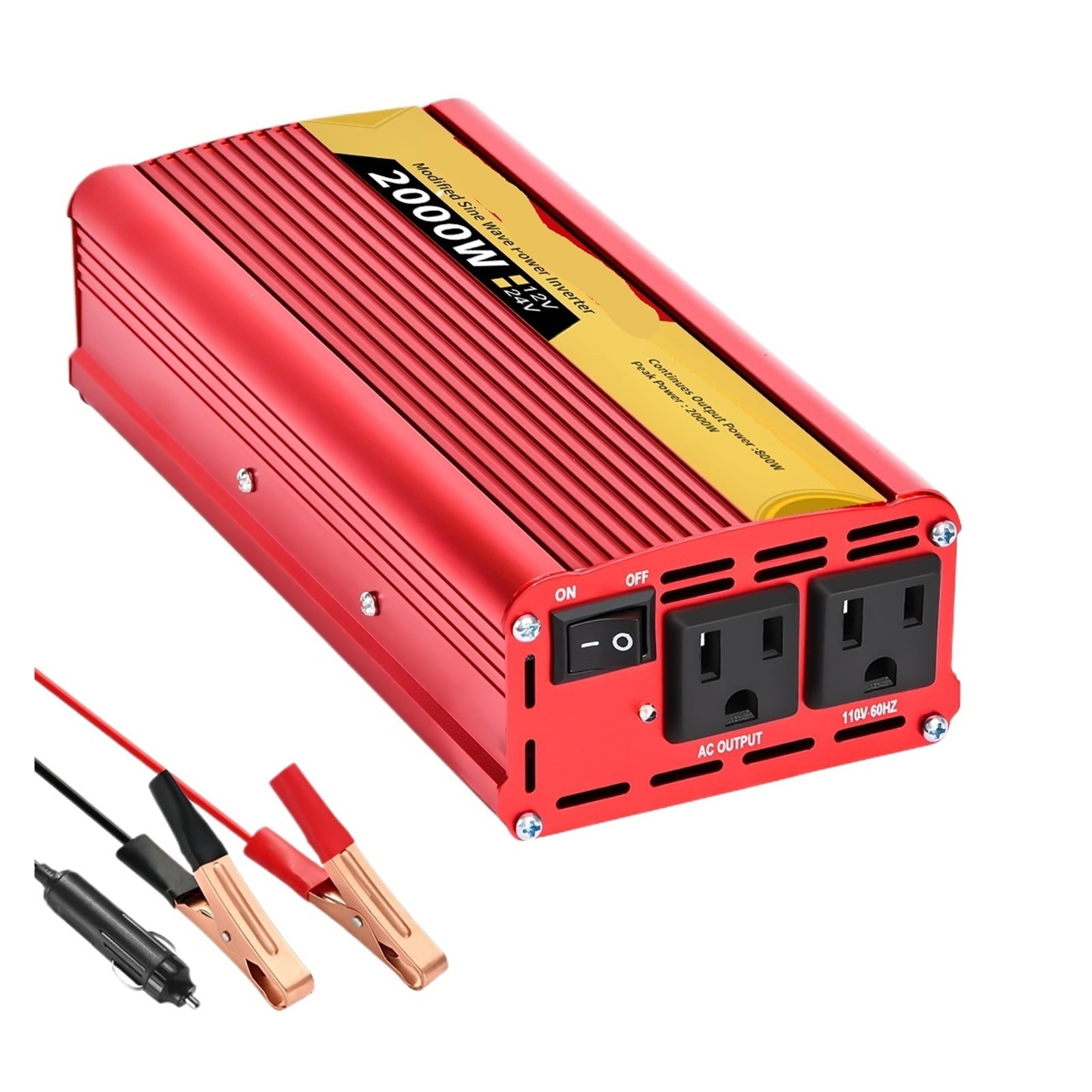 Modified Sine Wave Power Inverter Vehicle Solar Inverter USB Voltage ...