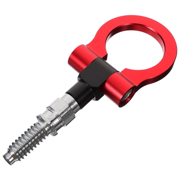 NIAIZEK Heavy Duty Red Tow Hook for Trailer and Car Towing, Steel Recovery Tow Hook Accessory