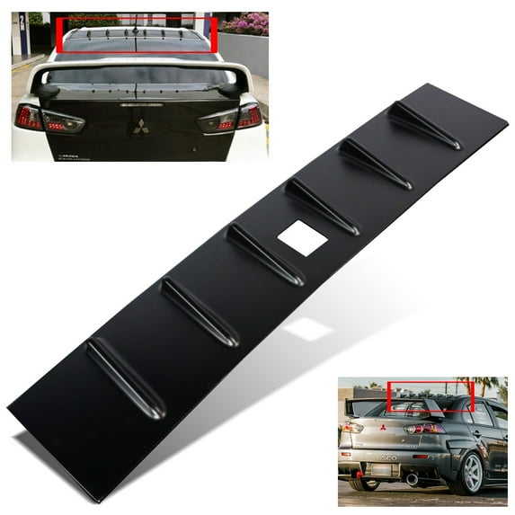 ModifyStreet® 02-07 Mitsubishi Lancer EVO 7/8/9 Vortex Generator Roof Spoiler - Black
