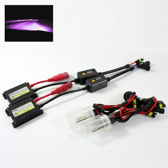 ModifyStreet® H3 35W Hi-Power Slim DC Ballast Xenon HID Conversion Kit - 12000K Violet Pink