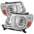 thumbnail image 1 of Modifystreet For 05-11 Toyota Tacoma Chrome Crystal Headlights Left/Right Assembly, 1 of 5