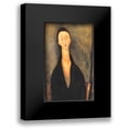 thumbnail image 1 of Modigliani, Amedeo 13x18 Black Modern Framed Museum Art Print Titled - Lunia Czechowska 1, 1 of 5