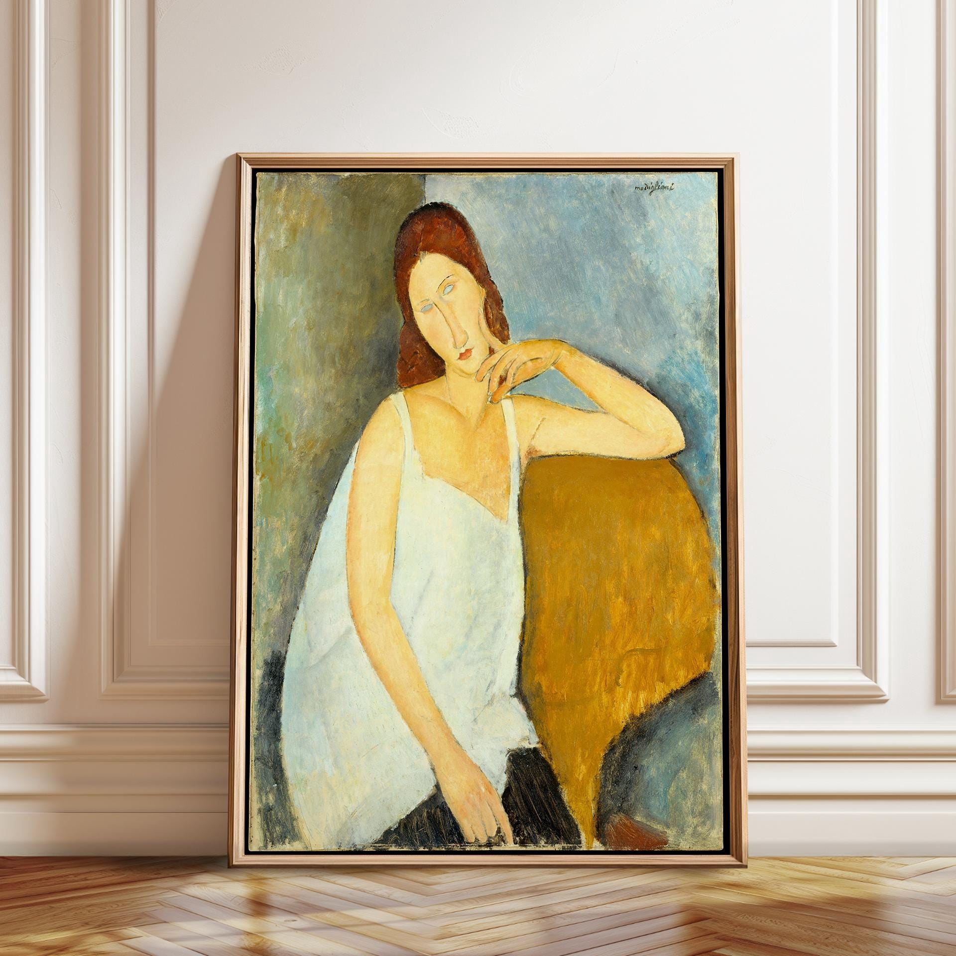 Modigliani Woman With Hair Modernist Portrait Feminist Art Poster ...