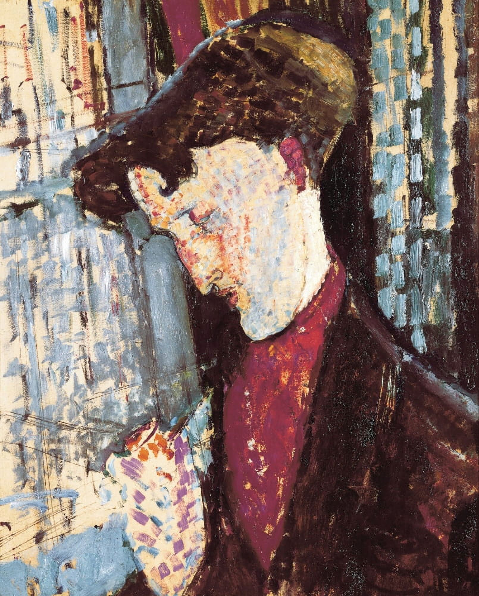 Modiglianiamedeo (1884-1920) Canvas Art - (24 x 36)