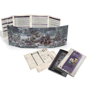 Cohors Cthulhu RPG: Gamemaster Toolkit - 4 Panel GM Screen, Booklet, Settlement Sheet, Double-Sided A3 Map, Cosmic Horror Roleplaying Game Accessories