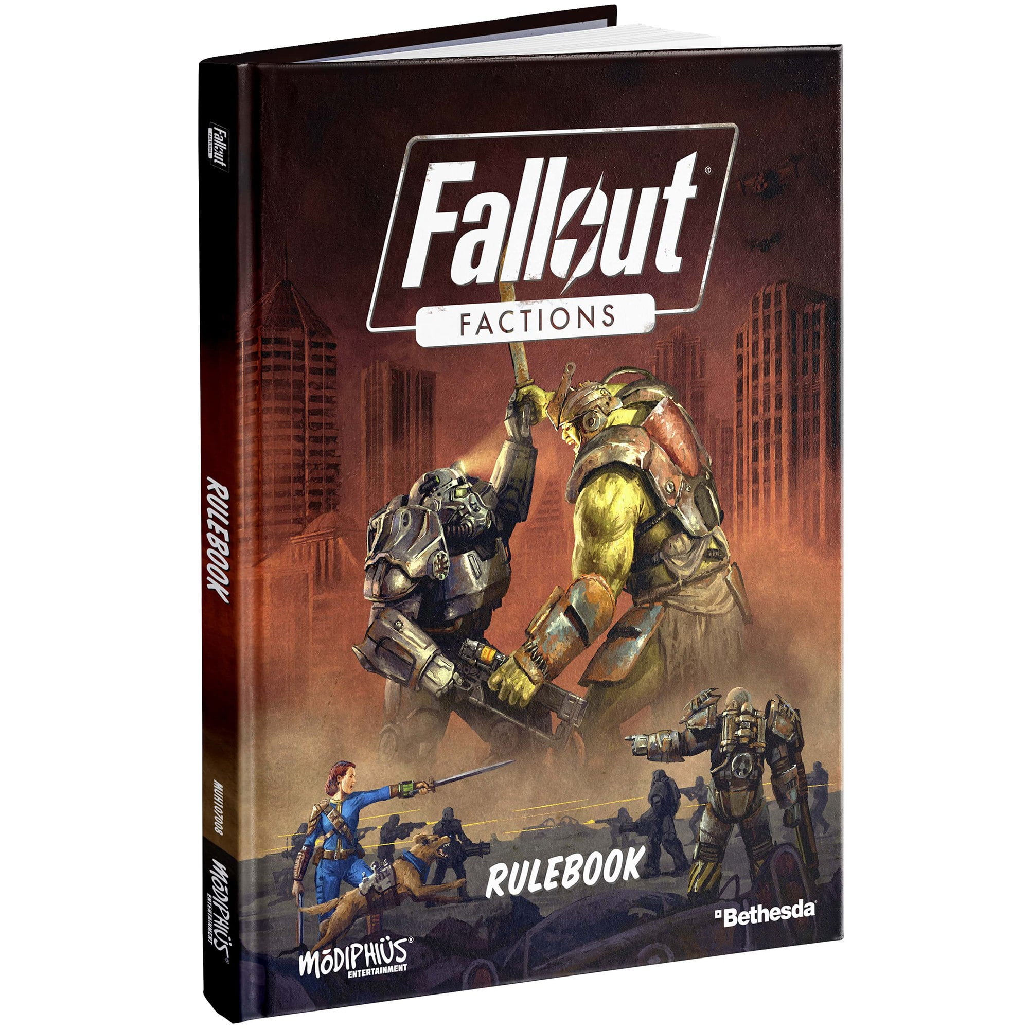 Modiphius Entertainment: Fallout: Factions - Core Rulebook - Hardcover ...