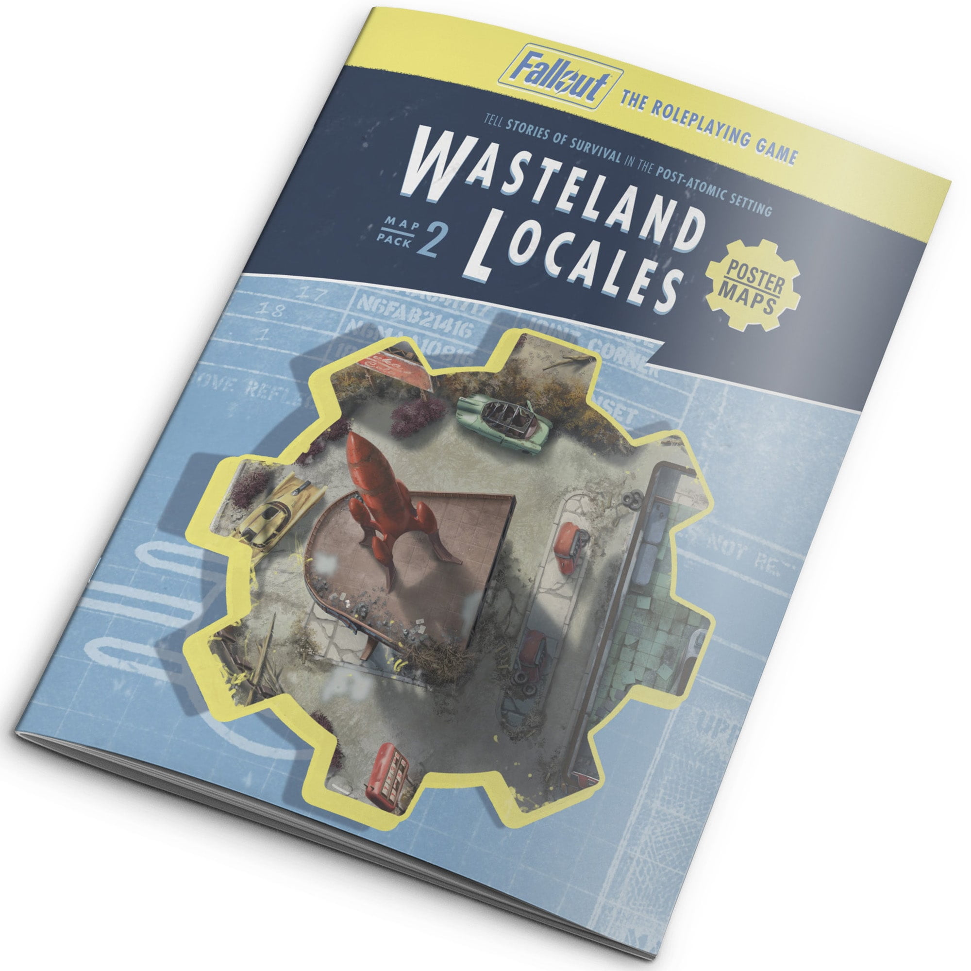Modiphius Entertainment: Fallout: The Roleplaying Game - Map