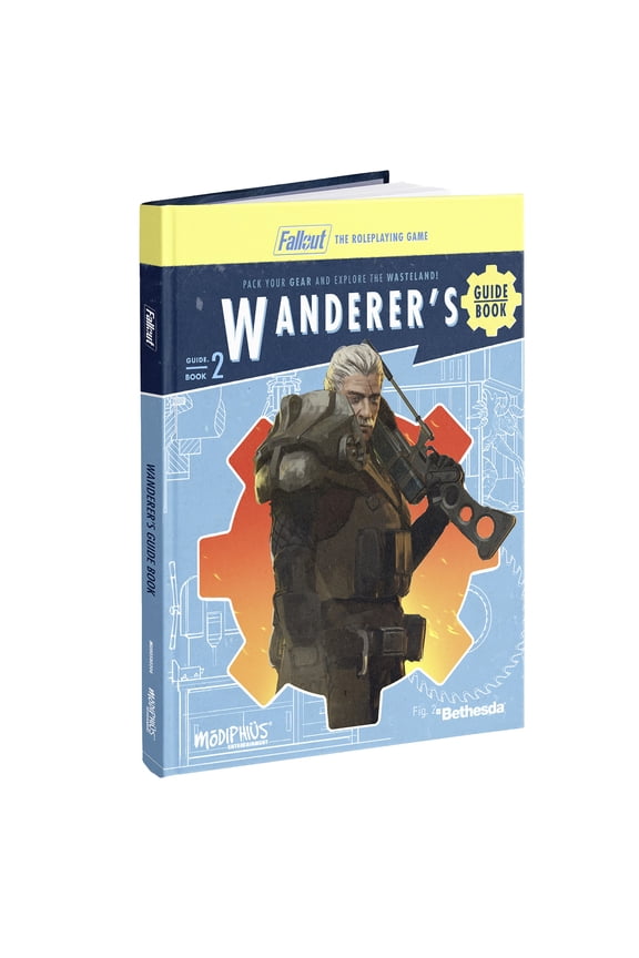 Entertainment: Fallout: The Roleplaying Game - Wanderers Guide Book - Hardcover RPG Book, Tabletop Role Playing Game, Officially Licensed