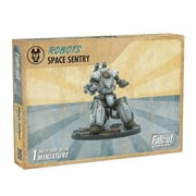 Modiphius Entertainment Fallout Wasteland Warfare - Robots Space Sentry - 1 Figure, 32mm Unpainted Resin Miniatures, Tabletop RPG, Nuka World Wave