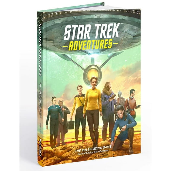 Modiphius Entertainment: Star Trek Adventures: Second Edition - Core Rulebook - Hardcover RPG Book, Tabletop Role Playing Game, Officially Licensed