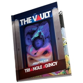 Modiphius Entertainment: The Vault: Missions for Triangle Agency - Hardcover Supplement Expansion RPG Book, Paranormal Investigation, Corporate Horror