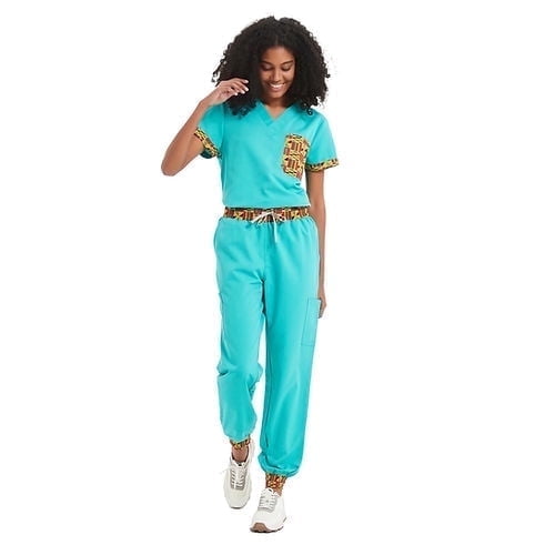 Modire Medical Themed Scrub Pant For Women