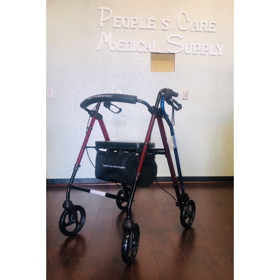 Modish Aluminum Lightweight Rollator 8 Inch Wheel