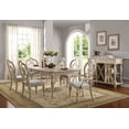 thumbnail image 1 of Modish Dining Table, Antique White, 1 of 1