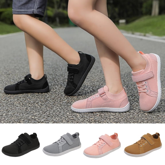 Modisza 3.5-12Y Kids Walking Shoes Low Top Breathable Hiking Sneaker Summer Sports Mesh Flat Shoe Boy Girl School Casual Sneaker