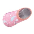 thumbnail image 1 of Modisza Baby Kids Slipper Socks Non Slip Foldable Indoor Shoes Little Kid Cartoon Print Comfortable Water Shoe for Summer Pink One Size, 1 of 4