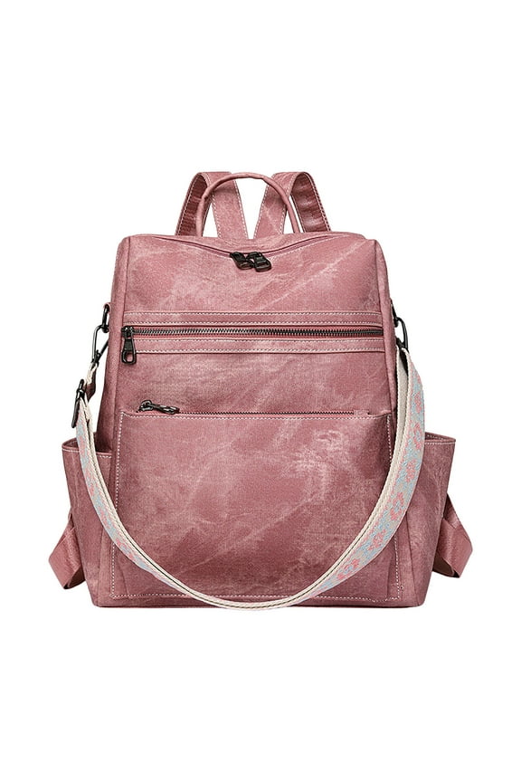 Backpack Purse for Women Fashion Leather Travel Shoulder Bag Top Handle Satchel Schoolbag