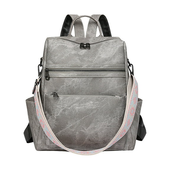 Modisza Backpack Purse for Women Fashion Leather Travel Shoulder Bag Top Handle Satchel Schoolbag