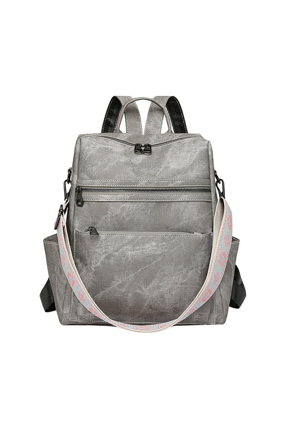 Backpack Purse for Women Fashion Leather Travel Shoulder Bag Top Handle Satchel Schoolbag