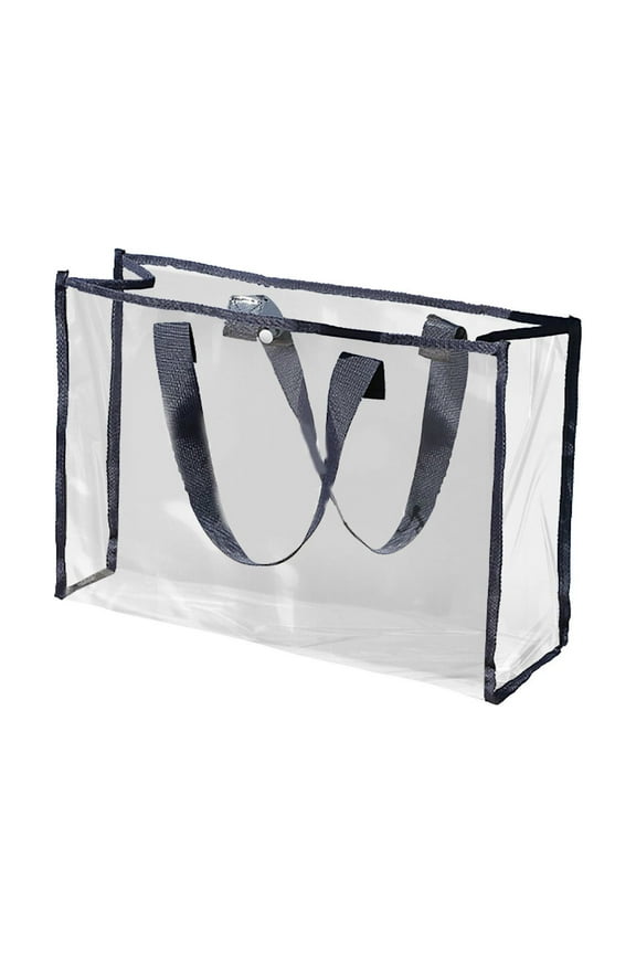 Clear Bag for Stadium Events Approved Large Transparent Totes for Gym Concert Sports School