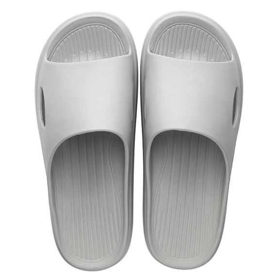 Modisza Cloud Slippers for Women and Men Pillow Non Slip Swimming Beach Slides Flat Casual Walking Shower Bathroom Sandals Grey 10