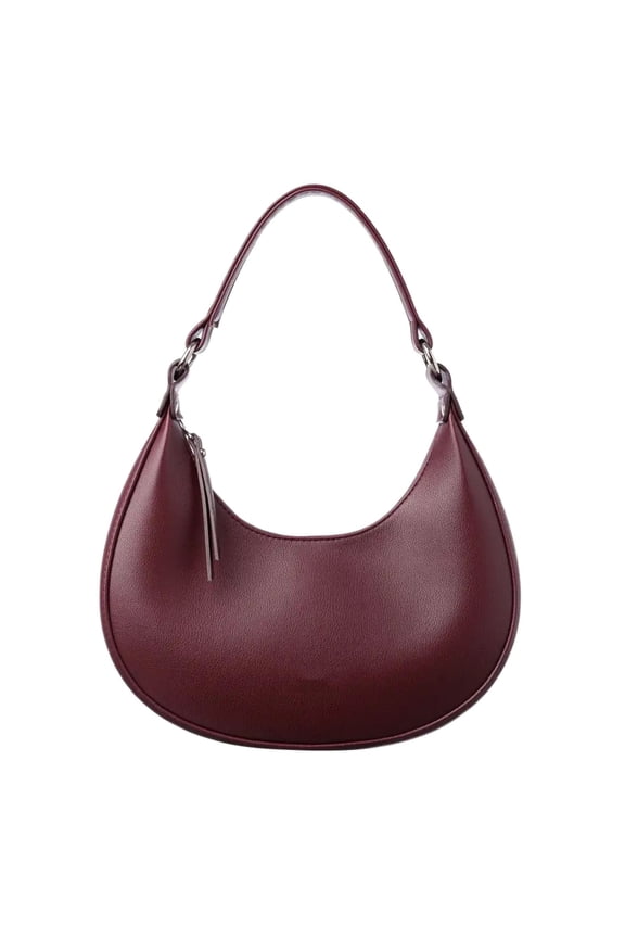 Crescent Shoulder Bags for Women Cute Hobo Tote Handbag Under the Arm Purses Mini Clutch Bag