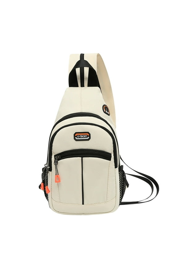 Crossbody Bags for Women Men Sling Bakpack Casual Chest Purse with Convertible Shoulder Strap