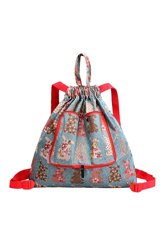 Drawstring Backpack Bag for Women Men Waterproof Gym Swim Daypack Shoulder Crossbody Bags