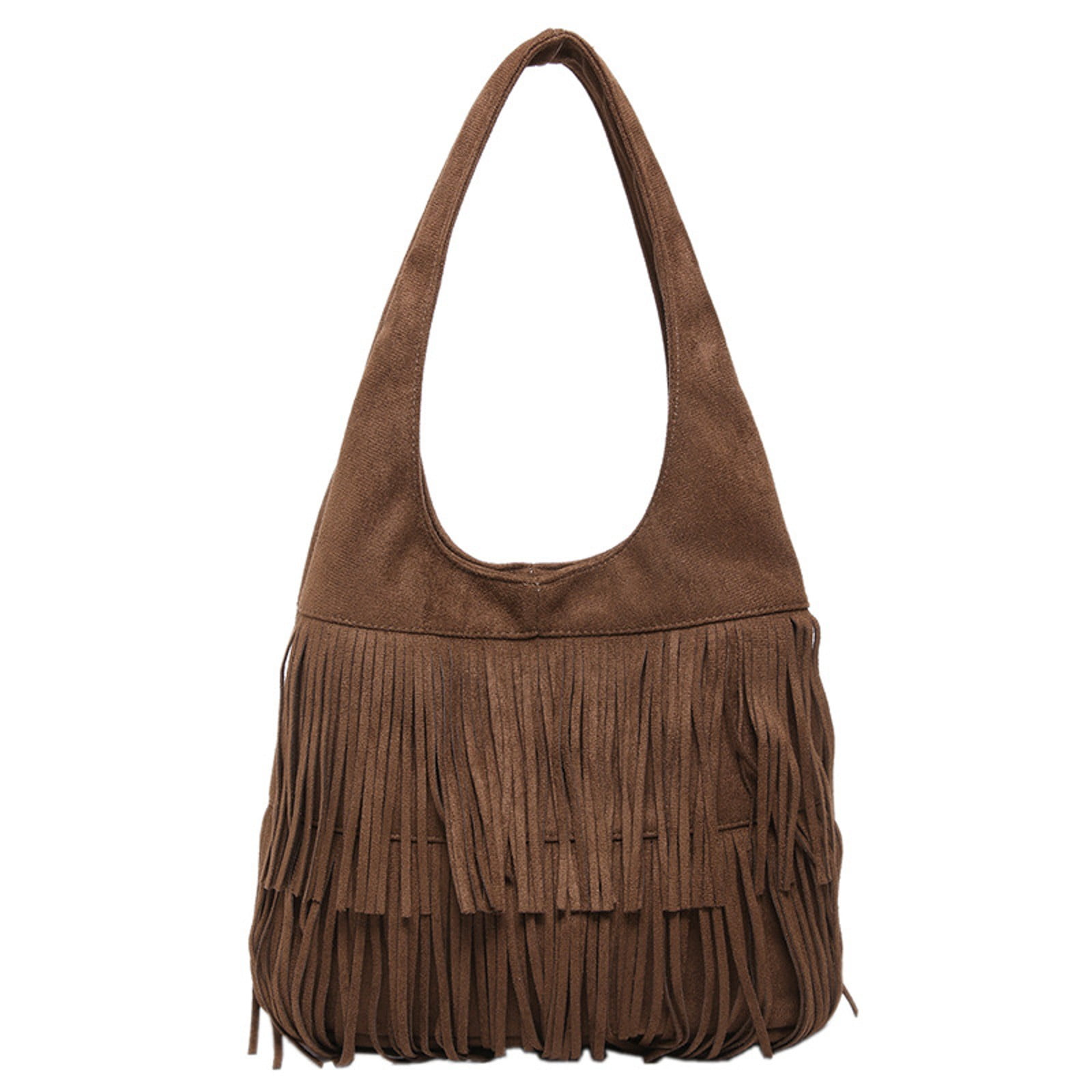 Modisza Fringe Hobo Bags for Women Vintage Tassel Crossbody Shoulder Bag Hippie Western Cowgirl Purses