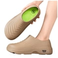 thumbnail image 1 of Modisza Men Women Work Shoes Non Slip Kitchen Nursing Water Proof Clogs Comfortable Unisex Indoor Outdoor Round Toe Slides size 7.5 Brown, 1 of 6