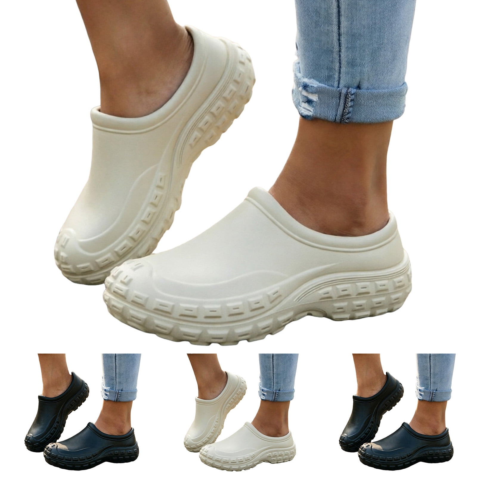Modisza Platform Nurses Clogs for Women Non Slip Water Proof Kitchen ...