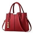 thumbnail image 1 of Modisza Purses and Handbags for Women Leather Tote Shoulder Bag Casual Travel Top Handle Satchel, 1 of 3