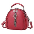 thumbnail image 1 of Modisza Small Top Handle Purse for Women Crossbody Satchel Handbag Barrel Bag Travel Shoulder Tote, 1 of 4