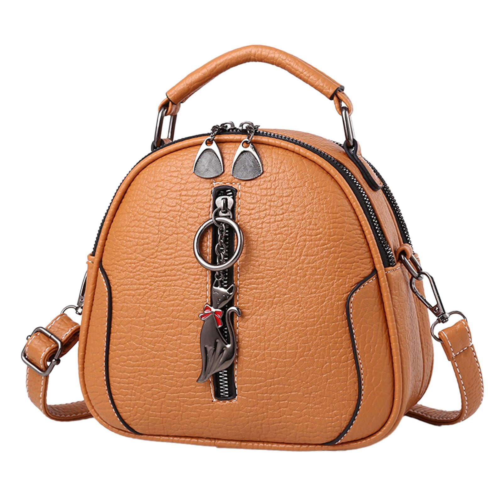 Modisza Small Top Handle Purse for Women Crossbody Satchel Handbag Barrel Bag Travel Shoulder Tote