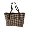 thumbnail image 1 of Modisza Tote Bag for Women Large Canvas Travel Handbags Ladies Office Work Laptop Bags with Compartments, 1 of 5