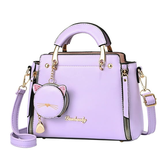 Modisza Tote Bag for Women Leather Keychain Purse and Handbag Top Handle Satchel Coin Wallets