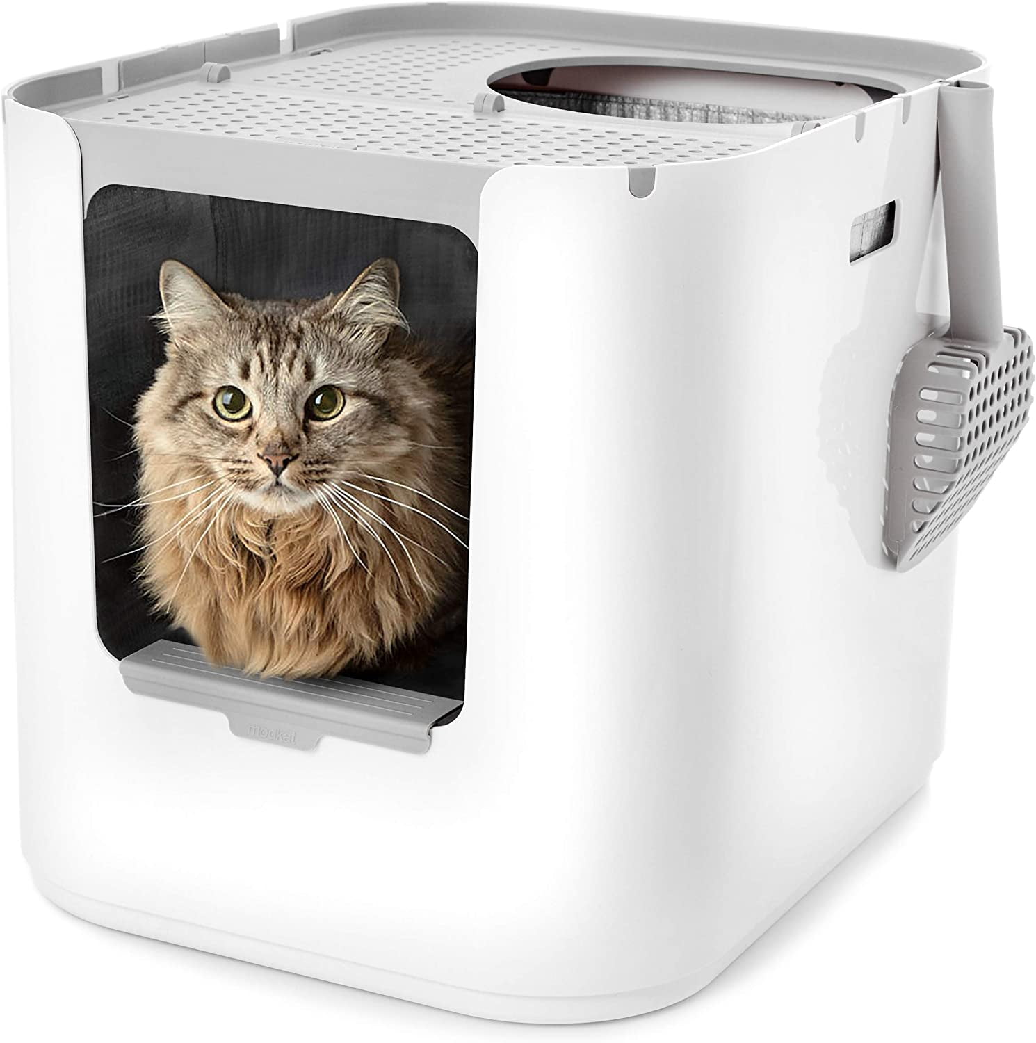 Modkat XL Litter Box Extra Large Cat Litter Box with Top & Front