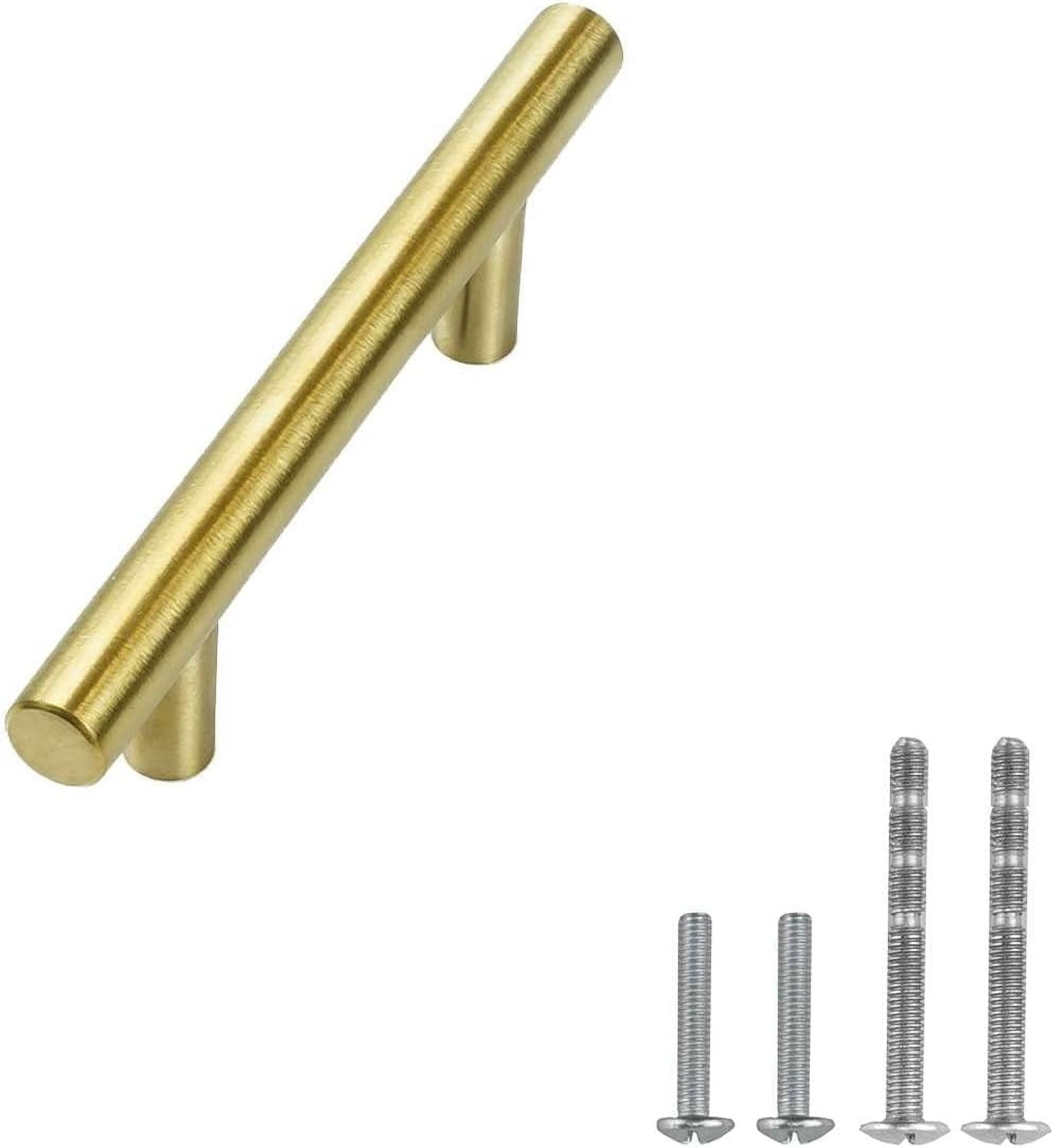 Modket Euro Round Cabinet Handles Pulls 304 Stainless Steel — 5 ...