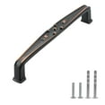 thumbnail image 1 of Modket MH1613 Traditional Classic Kitchen Cabinet Pull Handle — 5-3/8" Overall Length, 5" (128mm) Hole Centers, Oil Rubbed Bronze — 20 Packs, 1 of 4