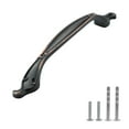 thumbnail image 1 of Modket MH1614 Traditional Classic Kitchen Cabinet Pull Handle — 7" Overall Length, 5" (128mm) Hole Centers, Oil Rubbed Bronze — 1 Pack, 1 of 4