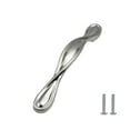 thumbnail image 1 of Modket MH1617 Traditional Classic Kitchen Cabinet Pull Handle — 5-3/8" Overall Length, 3-3/4" (96mm) Hole Centers, Brushed Nickel — 25 Packs, 1 of 2