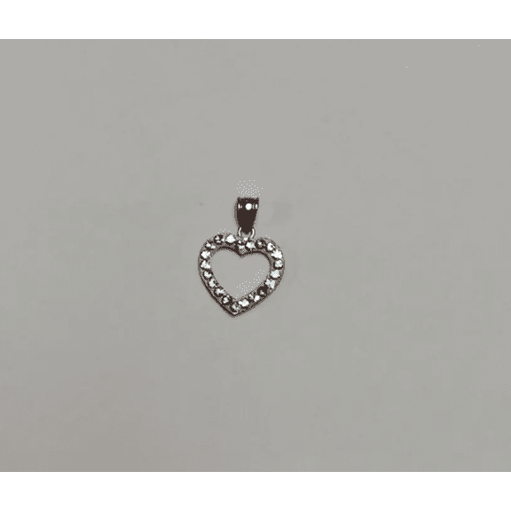 Modlines Rose Gold over .925 Sterling Silver Multi Open Heart Pendant (Pendant only)