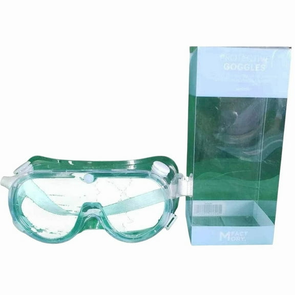 Modo MFactory Clear Economy Safety Goggles Splash & Flying Debris Protection