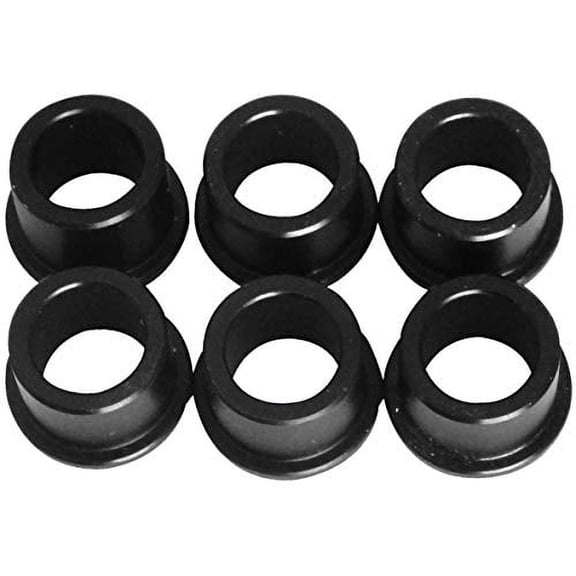Modquad Delrin A-Arm Bushings (Front / 6 Piece) (Black) for 87-06 Yamaha Ba